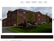 Tablet Screenshot of libraryschoolapts.com